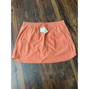 NEW Patagonia Women’s Fleetwith Skort Size XL Color Sienna Clay